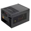 SilverStone SG05BB-450 ALL Black Plastic/SECC Mini-ITX Computer Case with SFX 450W 80+ Bronze Certified/Single +12V rail Power Supply (Black)
