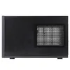 SilverStone SG05BB-450 ALL Black Plastic/SECC Mini-ITX Computer Case with SFX 450W 80+ Bronze Certified/Single +12V rail Power Supply (Black)