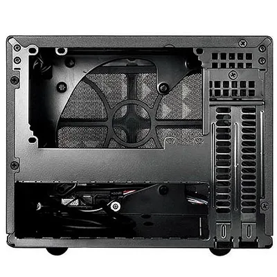 Silverstone Computer Case with Mesh Front Panel,Black (SG13B)