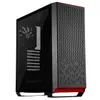 SilverStone Technology Metal ATX Computer Tower Case with Tempered-Glass Side Panel and Ample Air Flow in Black (SST-PM02B-G)