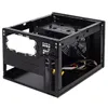 Silverstone Tek Plastic/SECC Mini-ITX Computer Case with 2x USB 3.0 Front Ports SFF Cases, Black SG05BB-LITE