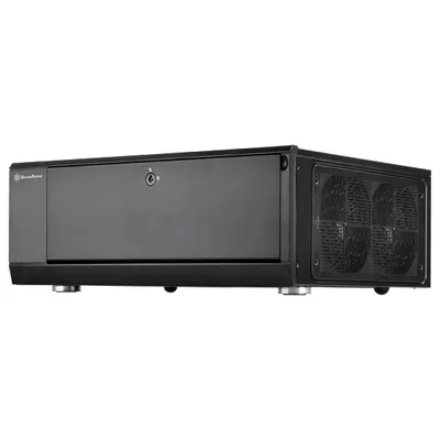 Silverstone Tek Grandia Series Aluminum HTPC for ATX/Micro-ATX/SSI-CEB Computer Case GD10B