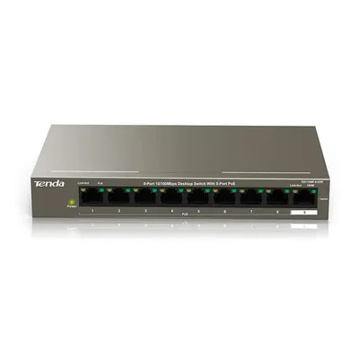 Tenda TEF1109TP-8-102W Switch 8FE+1GE Desktop Switch with 8-Port PoE