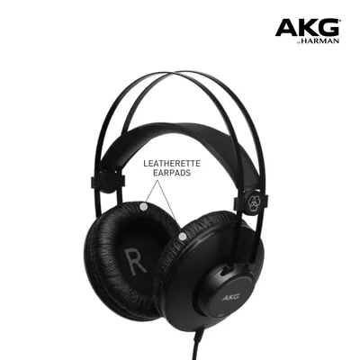 AKG K52 Closed-Back Headphone (Black)