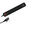 Honeywell 4 Out + 2 USB Surge Protector with Master Switch