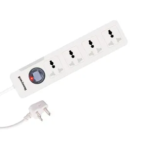 Honeywell Platinum 4 Out Surge Protector with Master Switch (White)