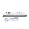 Honeywell Platinum 5 Out + 2 USB Surge Protector with Master Switch (White)