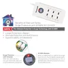 Honeywell Platinum 6 Out Surge Protector with Master Switch (White)