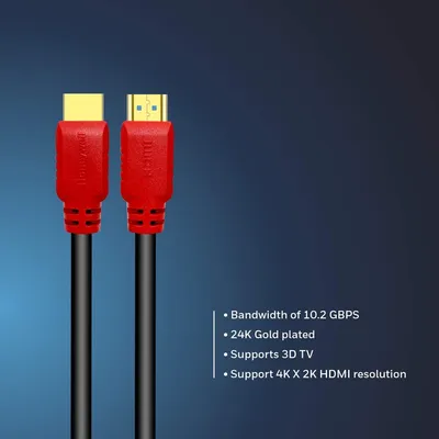 Honeywell HDMI Cable with Ethernet - 10M