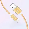 Honeywell Apple Lightning Sync & Charge Cable 1.2 Mtr (Braided) - Gold