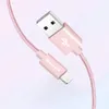 Honeywell Apple Lightning Sync & Charge Cable 1.2 Mtr (Braided) - Rose Gold