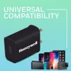 Honeywell Zest Charger 2.4A Wall Charger with Micro USB Cable (Black)