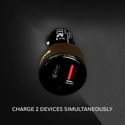 Honeywell Micro CLA 32W PD Smart Car Charger (Gold)