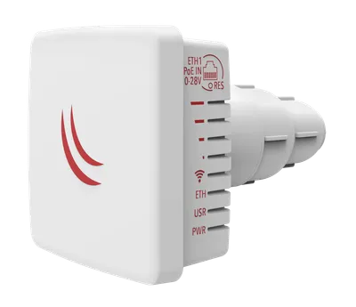 Mikrotik LDF 5 ac
Dual chain 5GHz system with Gigabit Ethernet and 802.11ac support for long distance links with satellite offset dish antennas