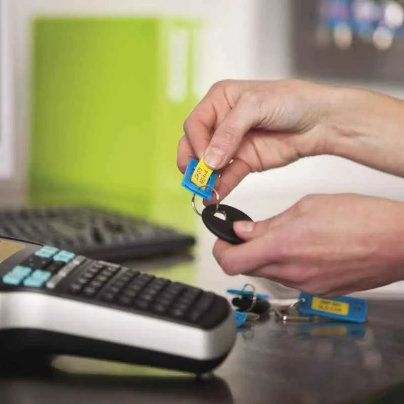 DYMO Labelmanager-420P High Performance Rechargeable Portable Label Maker with Computer Connection