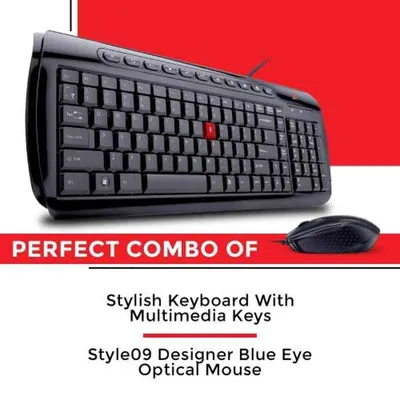 iBall Shiny MM V2.0 Keyboard & Mouse Combo