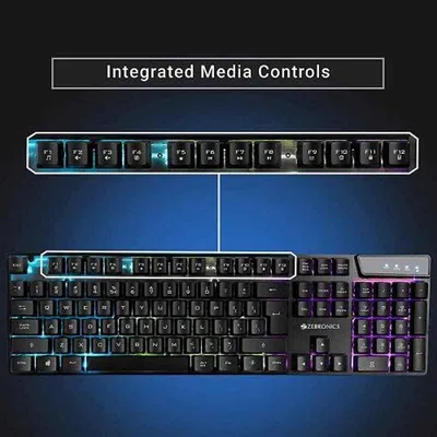 Zebronics Zeb-War Gaming Keyboard & Mouse Combo