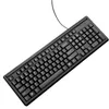 HP K100 Wired USB Black Keyboard, 2UN30AA
