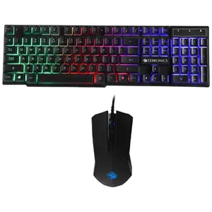 Zebronics Zeb-Fighter Black Gaming Keyboard & Mouse Combo