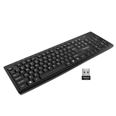 Quantum QHM9600 Black Wireless Multimedia Keyboard & Mouse Combo