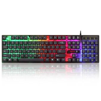 Enter Fighter Rainbow Backlit USB Gaming Keyboard