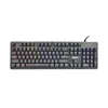 Foxin Black RGB Backlit Semi-Mechanical Gaming Keyboard, FMK 1001