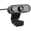 Lapcare 720P Black Webcam with Microphone, LKWCAM7298