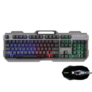 Live Tech Evon Wired Gaming LED Backlit Keyboard & Mouse Combo