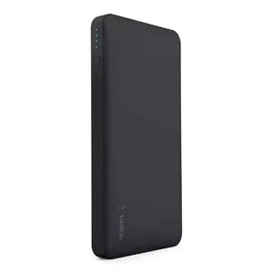 Belkin 10000mAh Lithium Polymer 12W Fast Charging Black Power Bank, F7U020btBLK