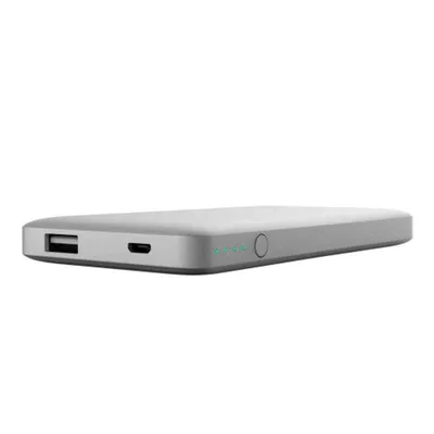 Belkin 5000mAh Silver Portable Pocket Power Bank, F7U019BTSLV