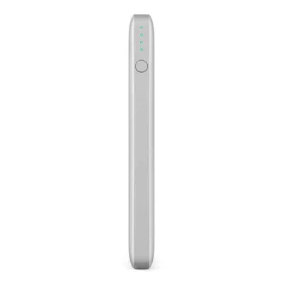 Belkin 5000mAh Silver Portable Pocket Power Bank, F7U019BTSLV