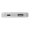 Belkin 5000mAh Silver Portable Pocket Power Bank, F7U019BTSLV