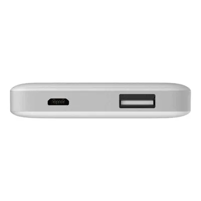 Belkin 5000mAh Silver Portable Pocket Power Bank, F7U019BTSLV