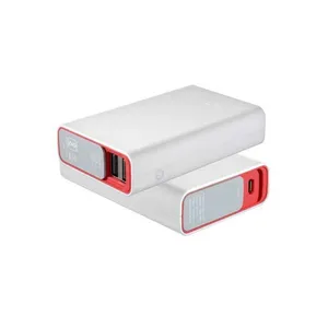 Portronics Tork 10050mAh White & Red USB Power Bank with Original LG Cells, POR 619