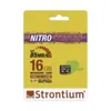 Strontium Nitro UHS-I 16GB MicroSDHC Class 10 Black Memory Card, SRN16GTFU1QR (Pack of 2)