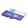 HP 256GB Purple & White Micro SD Memory Card with Adapter