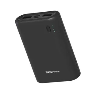 Portronics Indo 10X Black 10000mAh Polymer Power Bank, POR-1008