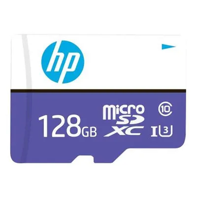 HP 128GB Purple & White Micro SD Memory Card with Adapter