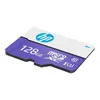 HP 128GB Purple & White Micro SD Memory Card with Adapter