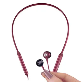 Fingers Melodica Burgundy Wireless NeckBand Earphones