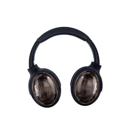 Fingers Alloy H3 Rich Black & Gun Metal Wireless Headset