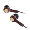 Fingers SoundGlitz Burgundy & Gold Wired Earphone