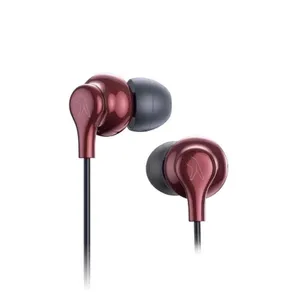 Fingers SoundBoss Burgundy Wired Earphone