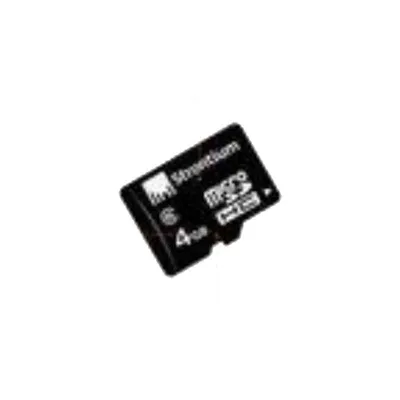 Strontium 4GB MicroSDHC Class 6 Black Memory Card, STRONTIUM4GBMICRO