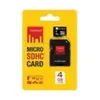 Strontium 4GB MicroSDHC Class 6 Black Memory Card, STRONTIUM4GBMICRO