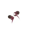 Fingers Power Soniq Burgundy In-line Wired Earphone with Mic