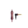 Fingers Power Soniq Burgundy In-line Wired Earphone with Mic