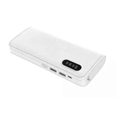 Quantum QHM10000 Letty2U2C5 White 10000Mah Lithium Ion Power Bank