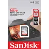 Sandisk 64GB Black SDHC, MicroSDHC Memory Card, SDSDUNR-064G-GN6IN