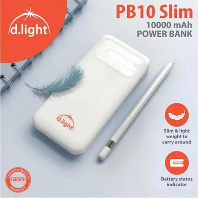 D-Light PB10 10000mAh Lithium Polymer Power Bank